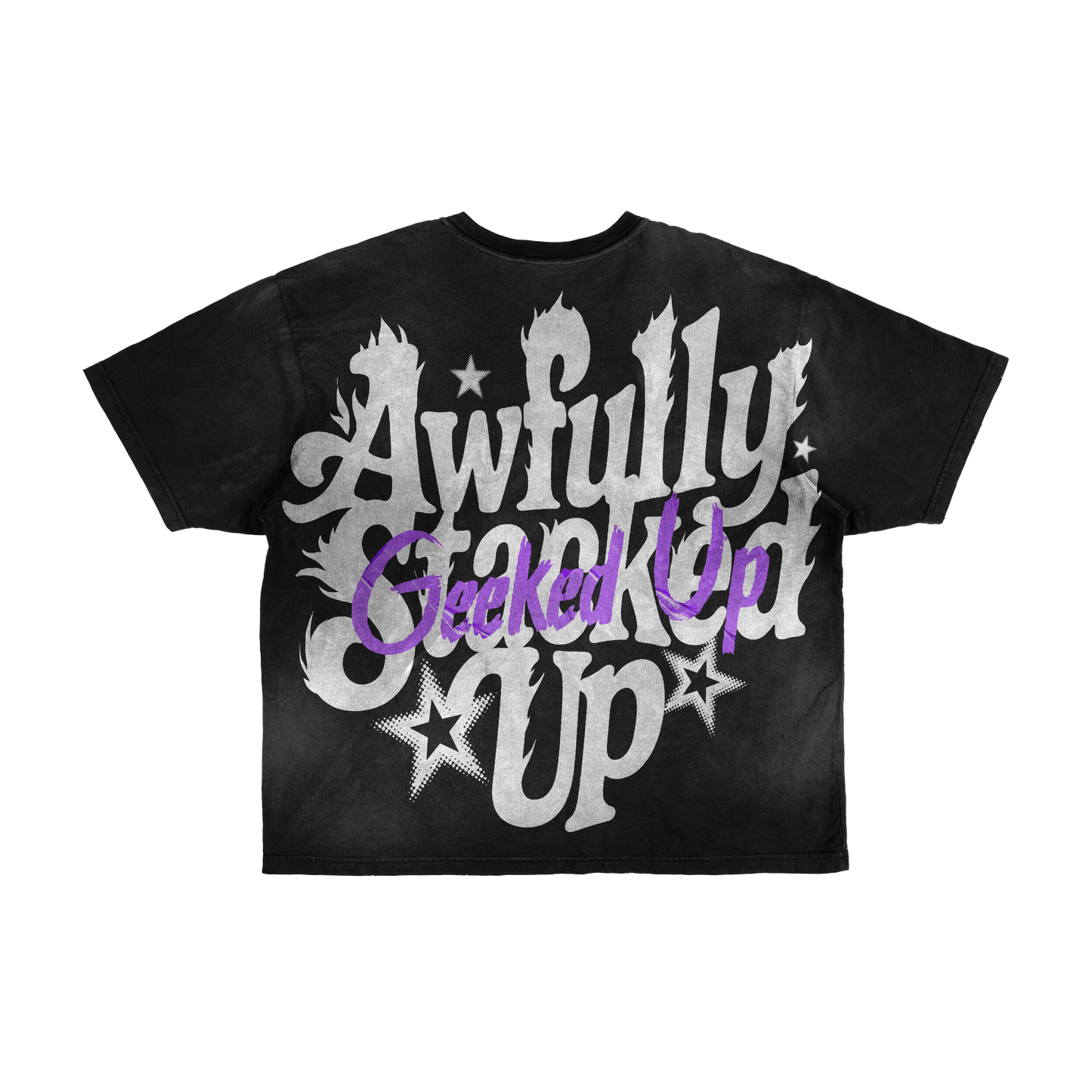 Awfully Geeked Up T-Shirt (Purple)