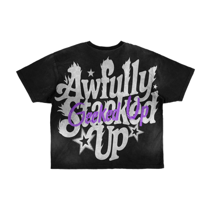 Awfully Geeked Up T-Shirt (Purple)