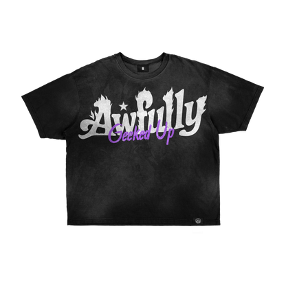 Awfully Geeked Up T-Shirt (Purple)
