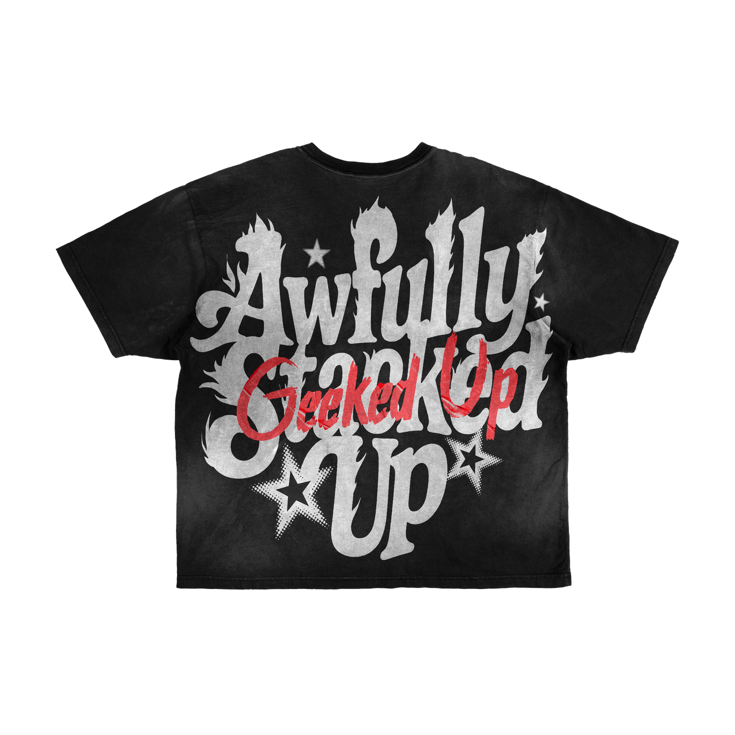 Awfully Geeked Up T-Shirt (Red)